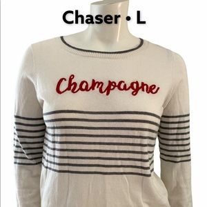 Chaser Champagne Sweater • LARGE